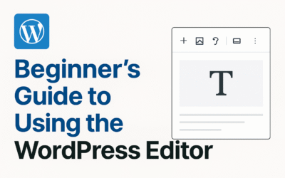 Beginner’s Guide to Using the WordPress Editor (Full Tutorial for 2025)